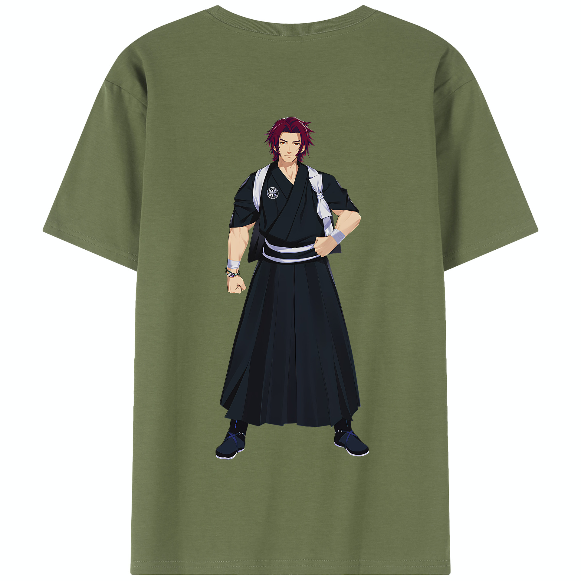 （画像用） 刀剣乱舞 Touken Ranbu 綿100％半袖Tシャツ（背面プリント）